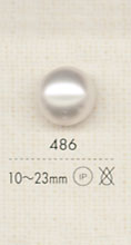 486 Elegante Botón De Poliéster Similar A Una Perla DAIYA BUTTON