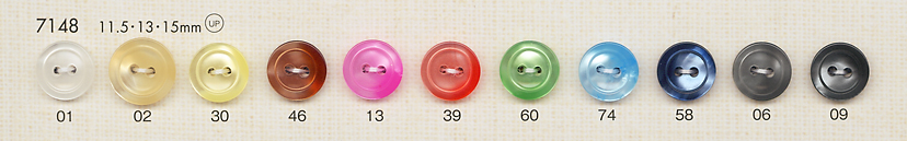 7148 Botones De Plástico Para Camisas Y Blusas Coloridas[Botón] DAIYA BUTTON