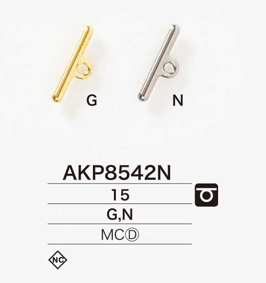 AKP8542N Botón toggle de 15 mm fundido a presión[Botones] IRIS