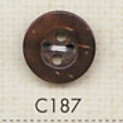 C187 Botón De Madera Natural De 4 Agujeros DAIYA BUTTON(DAIYA BUTTON)