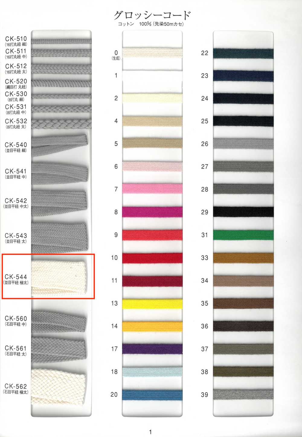 CK544 Cordón Brillante, Tejido Regular, Cordón Plano Extra Grueso[Cordón De Cinta De Cinta]