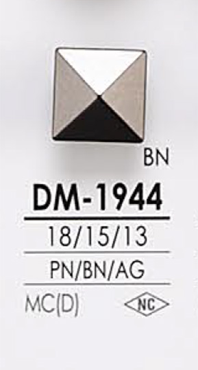 DM1944 Botón De Metal IRIS