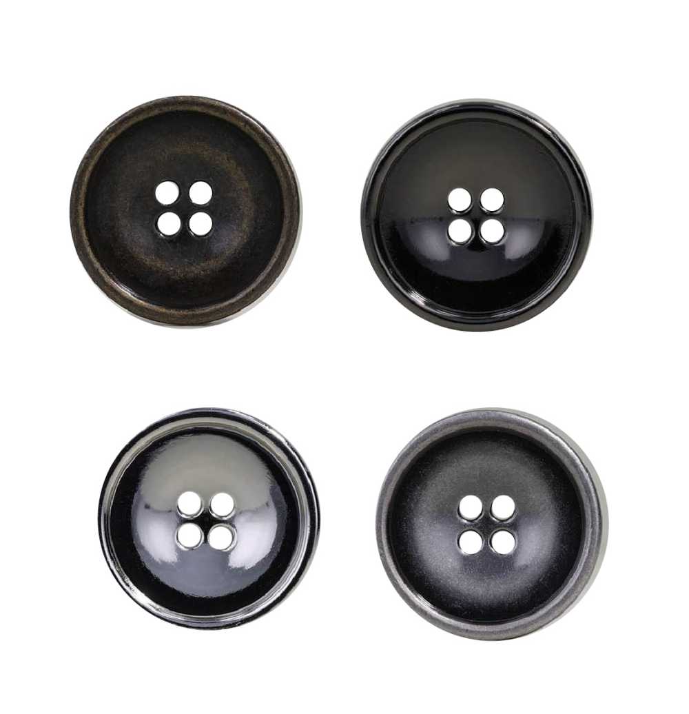 DM2197F Botón De Vástago De Medio Anillo De Anillo Circular Fundido A Presión IRIS