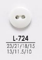 L724 Botones Para Teñir Desde Camisas Hasta Abrigos[Botón] IRIS