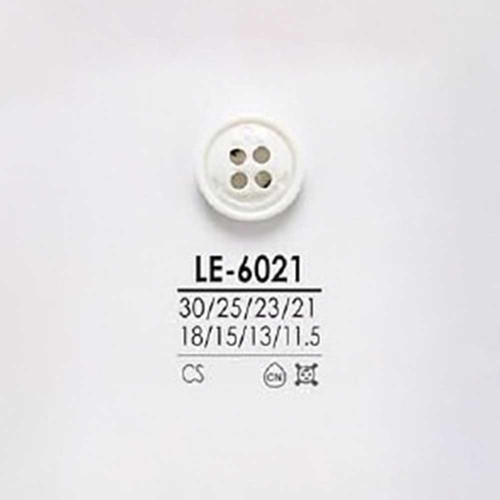 LE6021 Botón De 4 Agujeros De Resina De Caseína IRIS