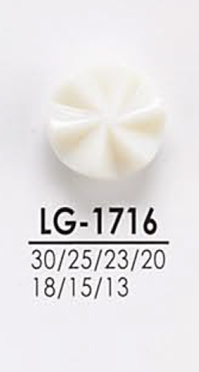 LG1716 Botones Para Teñir Desde Camisas Hasta Abrigos[Botón] IRIS