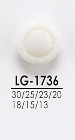 LG1736 Botón De Pie De Túnel De Resina De Caseína IRIS