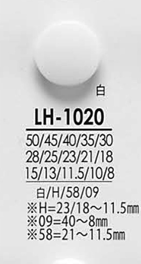 LH1020 De La Camisa Al Abrigo Negro Y Botones Teñidos[Botón] IRIS