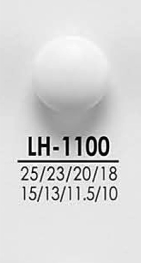 LH1100 De La Camisa Al Abrigo Negro Y Botones Teñidos[Botón] IRIS
