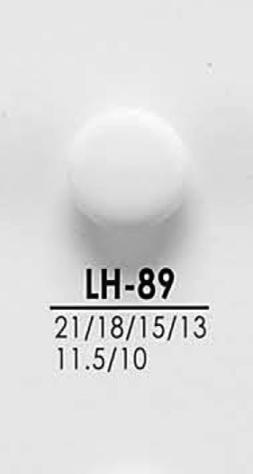 LH89 De La Camisa Al Abrigo Negro Y Botones Teñidos[Botón] IRIS