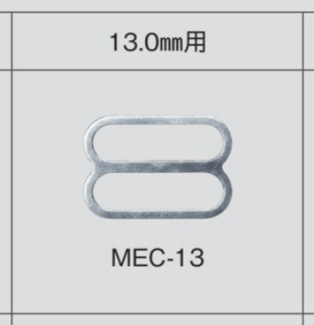 MEC13 Ajustador De Tirante De Sujetador 13mm[Hebillas Y Anillo] Morito