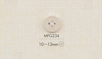 MFG234 BOTONES DAIYA Botón Transparente Mate De 4 Orificios DAIYA BUTTON
