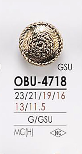 OBU4718 Botón De Metal IRIS