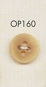 OP160 Elegante Botón De Poliéster De 4 Orificios Con Forma De Búfalo DAIYA BUTTON