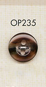 OP235 Botón De Poliéster Brillante De 4 Orificios Similar A Un Búfalo DAIYA BUTTON