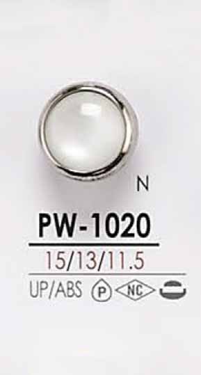 PW1020 Tapa De 4 Orificios Estilo Concha Y Botón De Poste Cerrado Para Teñir IRIS