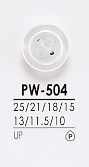 PW504 Botón De La Camisa Para Teñir IRIS