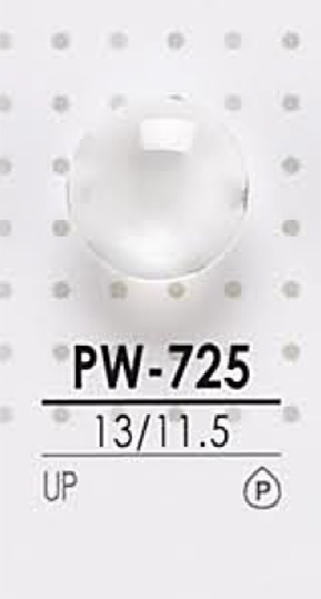 PW725 Botón De Poliéster Para Teñir IRIS