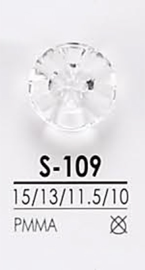 S109 Botón De Corte De Diamante IRIS