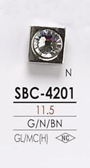 SBC4201 Botón De Piedra De Cristal IRIS