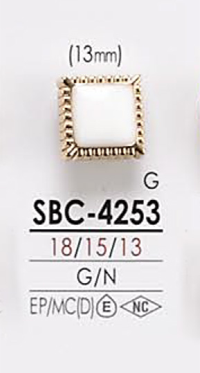 SBC4253 Botón De Metal Para Teñir IRIS