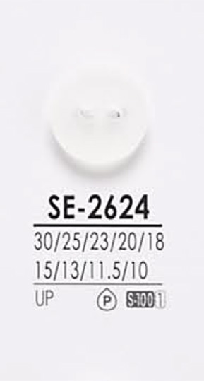 SE2624 Botón De Camisa Negro Y Teñido IRIS