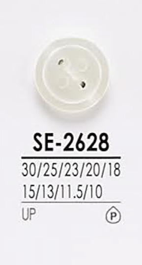 SE2628 Botón De La Camisa Para Teñir IRIS