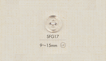 SFG17 BOTONES DAIYA Botón Transparente De 4 Orificios DAIYA BUTTON