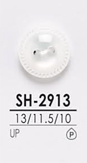 SH2913 Botón De La Camisa Para Teñir IRIS