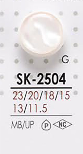 SK2504 Botón De Vástago Para Teñir IRIS