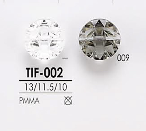 TIF002 Botón De Corte De Diamante IRIS