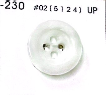 U230 [Estilo Buffalo] Botón De 4 Agujeros, Brillante, Con Borde, Para Teñir NITTO Button