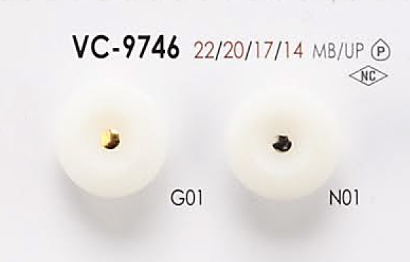VC9746 Botón De Rizo Rosa Para Teñir IRIS