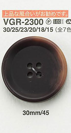 VGR2300 Botón Con Forma De Nuez IRIS