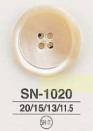 SN1020 Botón De 4 Agujeros Takase Shell
