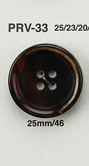 PRV33 Botón Con Forma De Búfalo IRIS