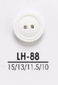 LH88 Botones De Teñido Para Ropa Ligera Como Camisas Y Polos[Botón] IRIS