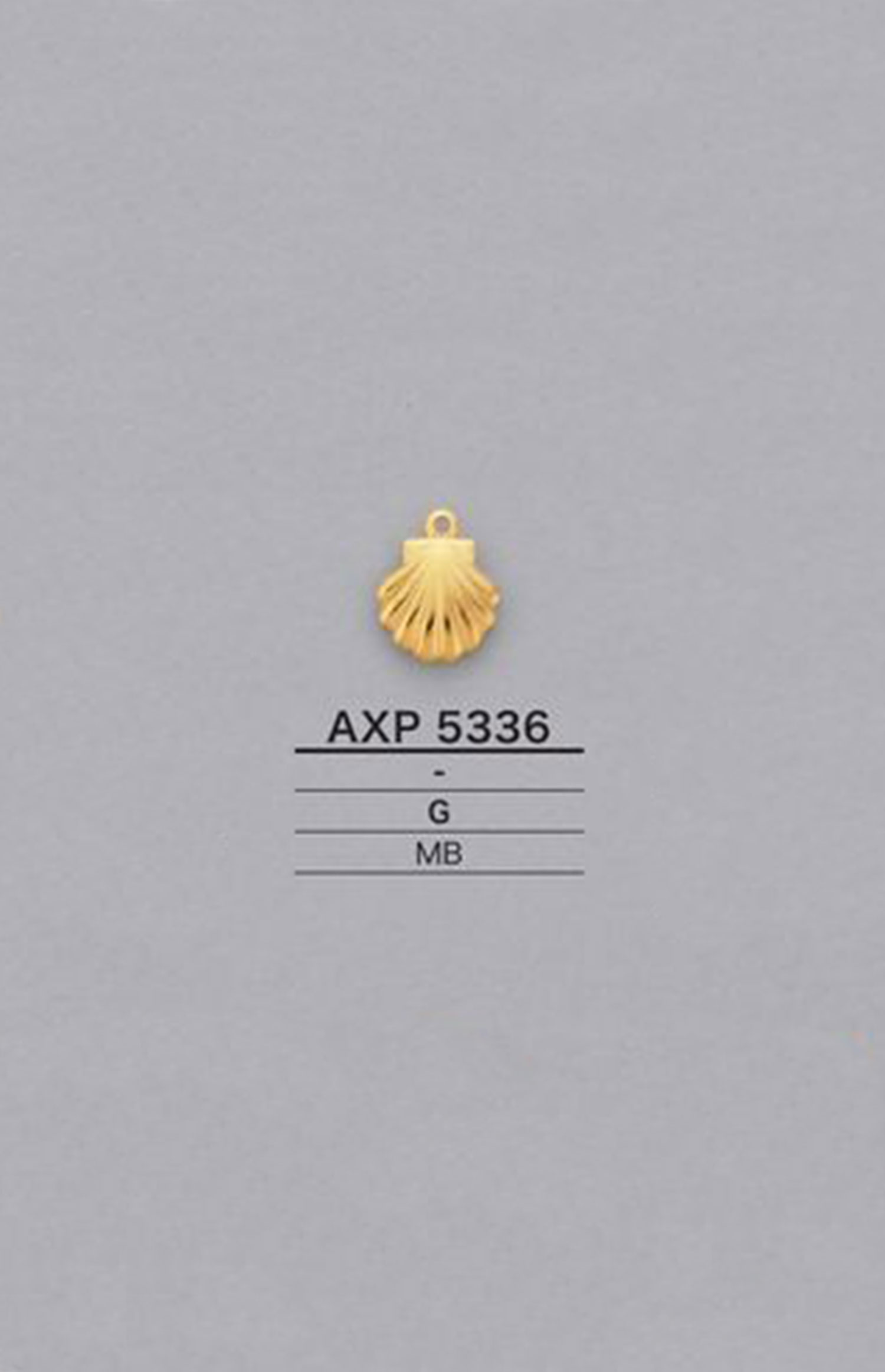 AXP5336 Piezas De Motivo En Forma De Concha[Mercancías Misceláneas Y Otros] IRIS