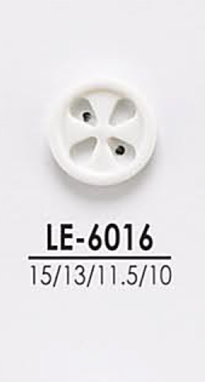 LE6016 Botones Para Teñir Desde Camisas Hasta Abrigos[Botón] IRIS