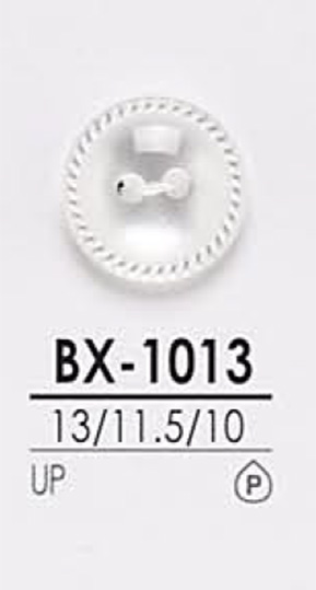 BX1013 Botón De La Camisa Para Teñir IRIS