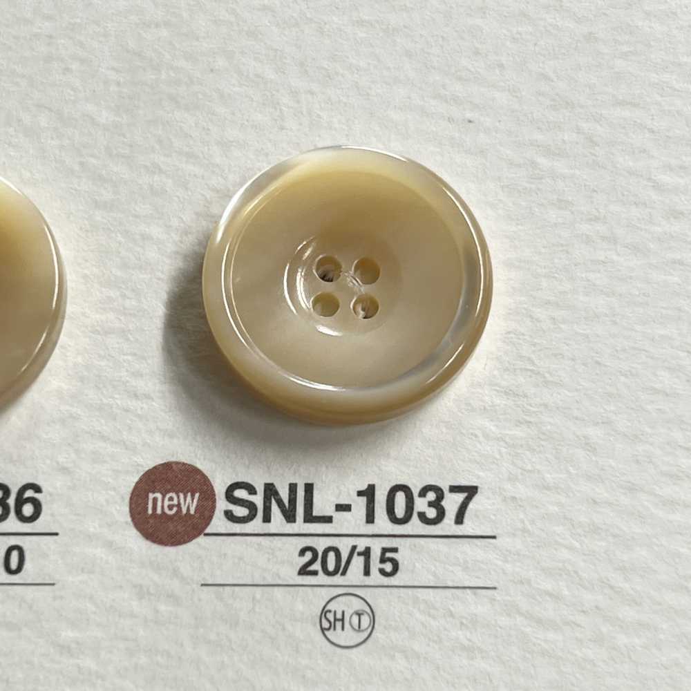 SNL1037 Botón De Concha De Concha De 4 Agujeros De Material Natural IRIS