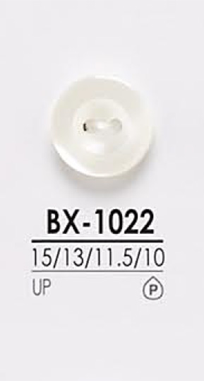 BX1022 Botón De La Camisa Para Teñir IRIS