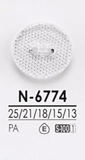 N6774 Botón De Corte De Diamante Para Teñir IRIS