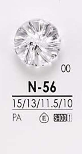 N56 Botón De Corte De Diamante Para Teñir IRIS