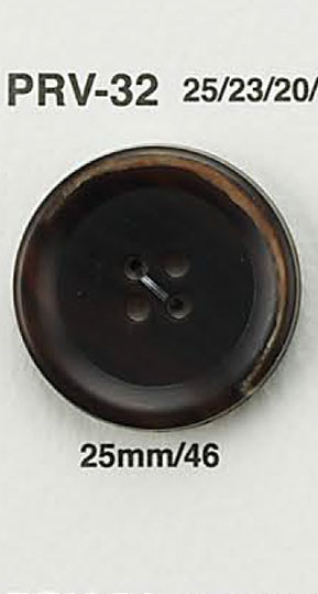 PRV32 Botón Con Forma De Búfalo IRIS