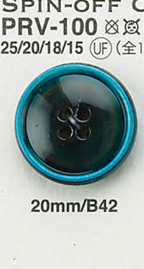 PRV100 Botón Con Forma De Búfalo IRIS