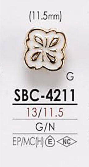 SBC4211 Botón De Metal Para Teñir IRIS