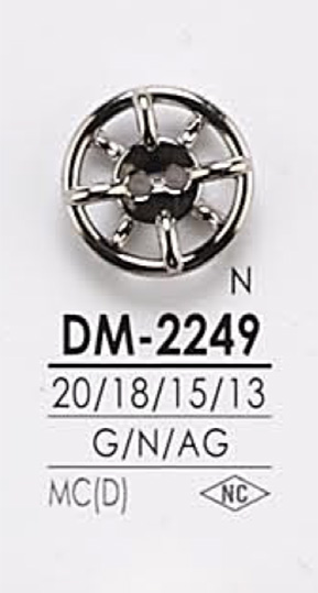 DM2249 Botón De Metal IRIS