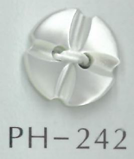 PH242 Botón De Concha De 2 Orificios Sakamoto Saji Shoten