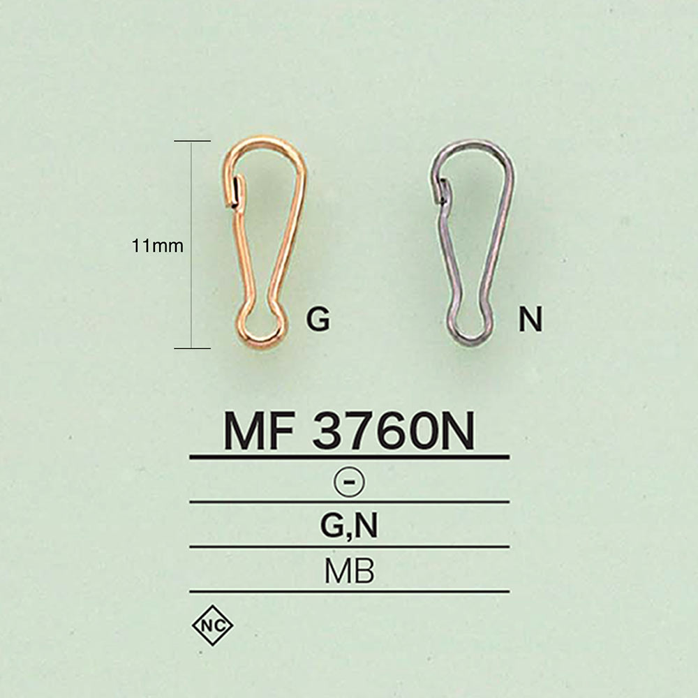 MF3760N Herrajes De Metal Para Llavero[Mercancías Misceláneas Y Otros] IRIS
